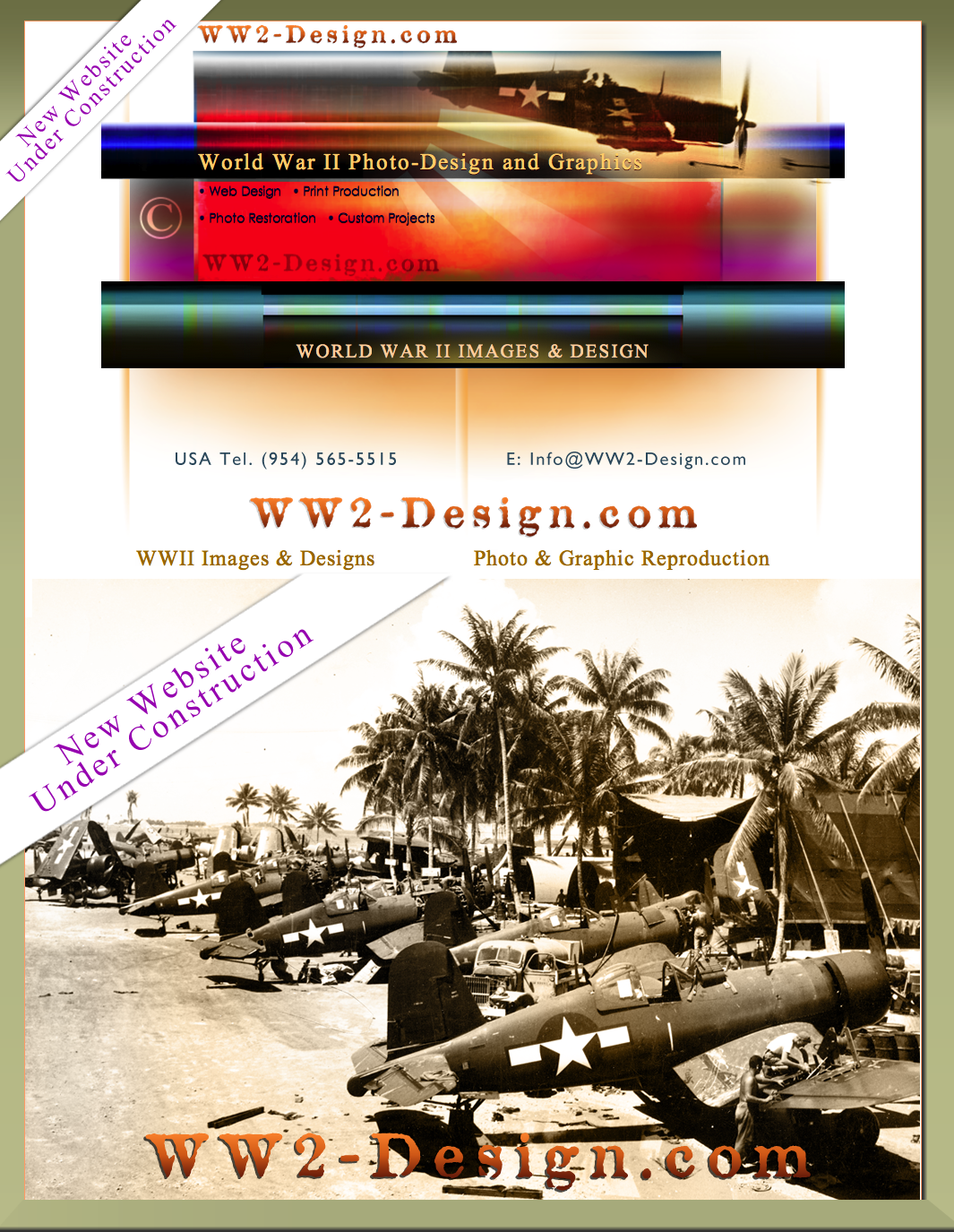 WWII Graphics and Design Services.. Web Design and Print 